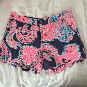 Lilly Pulitzer Buttercup Short 100% Cotton Size 2